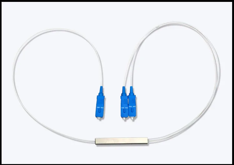 5 шт. волоконно-оптический plc-разветвитель SC 1: 2 стальная минитруба тип 1x2 0,9 мм оптоволокно разветвитель SC/upc-разъем