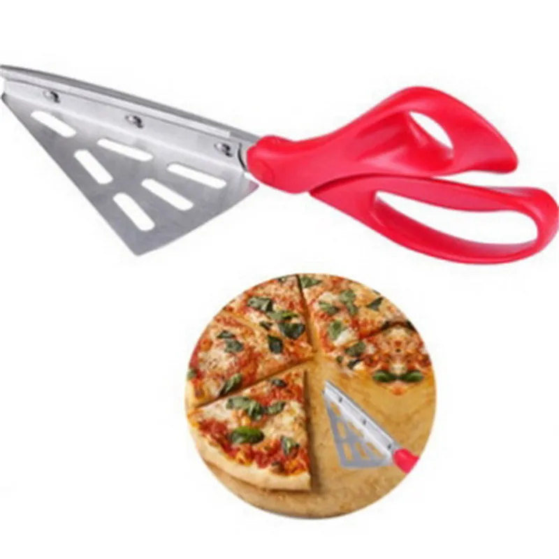 Pizza Scissors Knife Stainless Steel Pizza Shovel Scissors Pizza Cutter