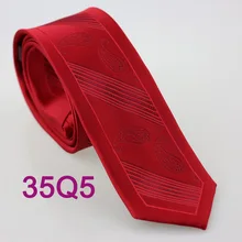 YIBEI coahella Галстуки красные галстуки граница серые диагональные полосы галстук с ярким узором обтягивающие жаккардовые Тканые платья для свадебной вечеринки