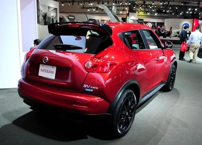 Para nissan juke (f15) hatchback spoiler asa