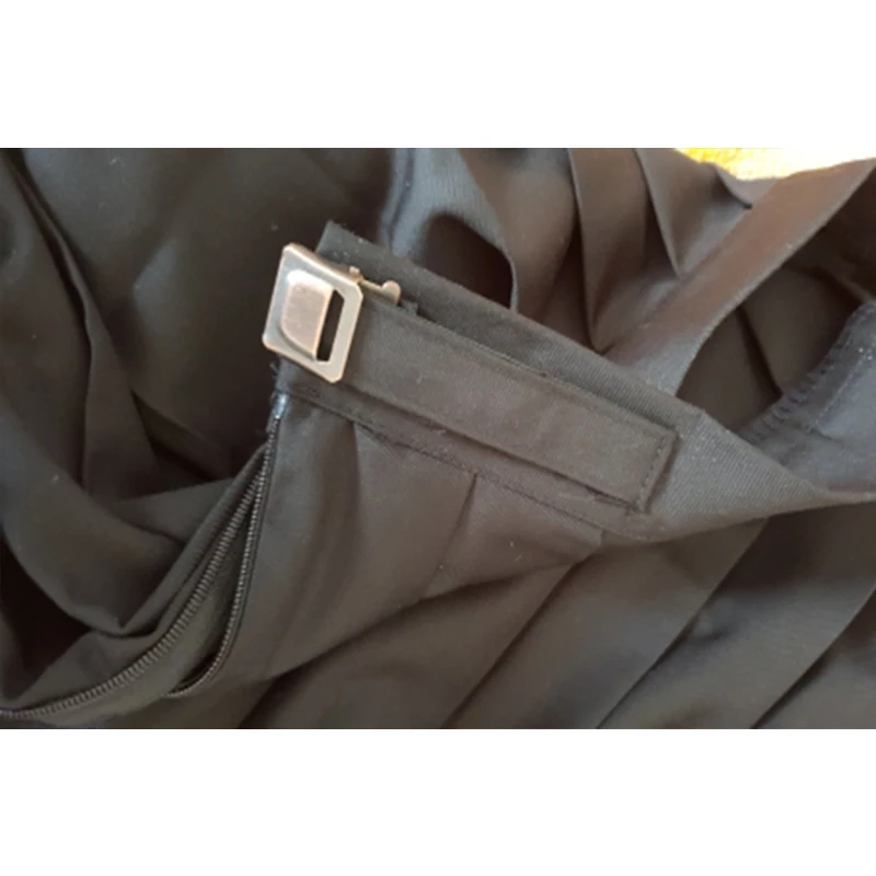 UPHYD Для женщин мода длинные плиссированные юбки регулируемый пояс ветер Косплэй Kawaii женская школьная Униформа юбки S-3XL