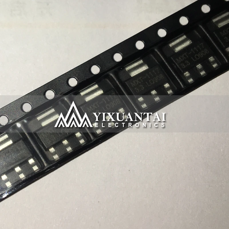 

50pcs/lot Free shipping 100% original MT1117-1.8A MT1117-3.3A MXT1117-3.3 NCP1117STAT3G 117-A SOT223