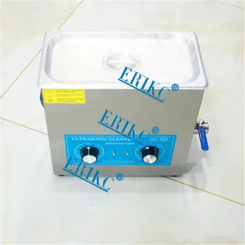 

ERIKC Heater Ultrasonic Cleaner 220v 6l Wash Machine Ultrasonic Cleaner Bath for Common Rail Auot Fuel Injector E1024046