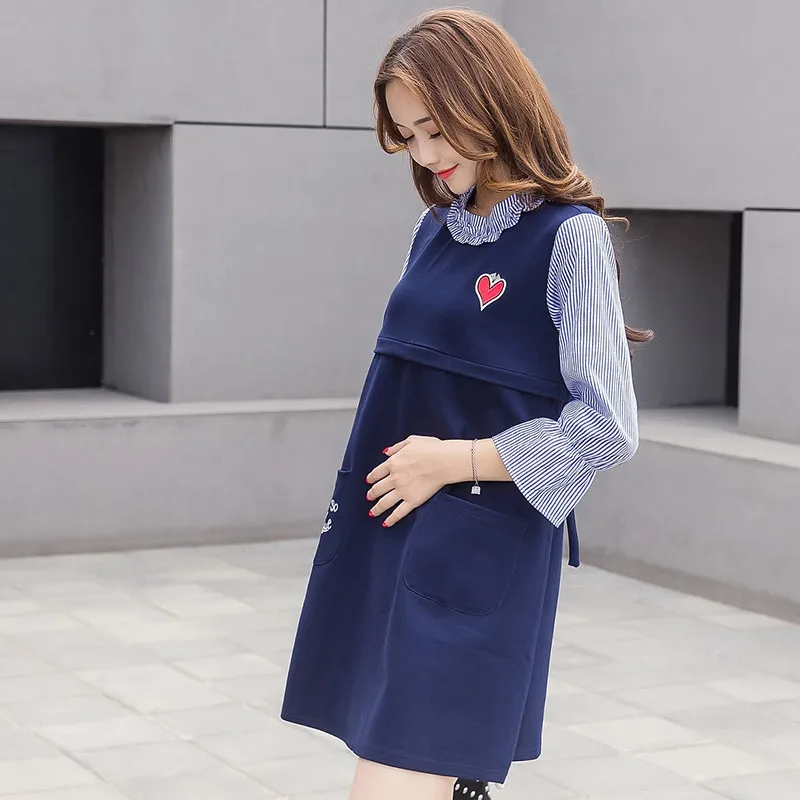 breastfeeding shirt dress