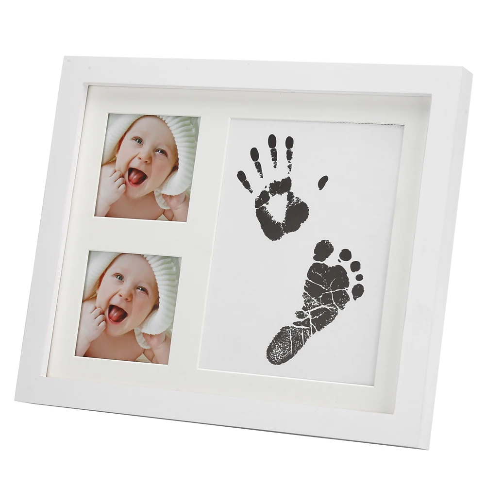 Отпечаток руки ребенка отпечаток ноги нетоксичный новорожденный отпечаток руки Inkpad водяной знак младенческой сувениры литье глиняные