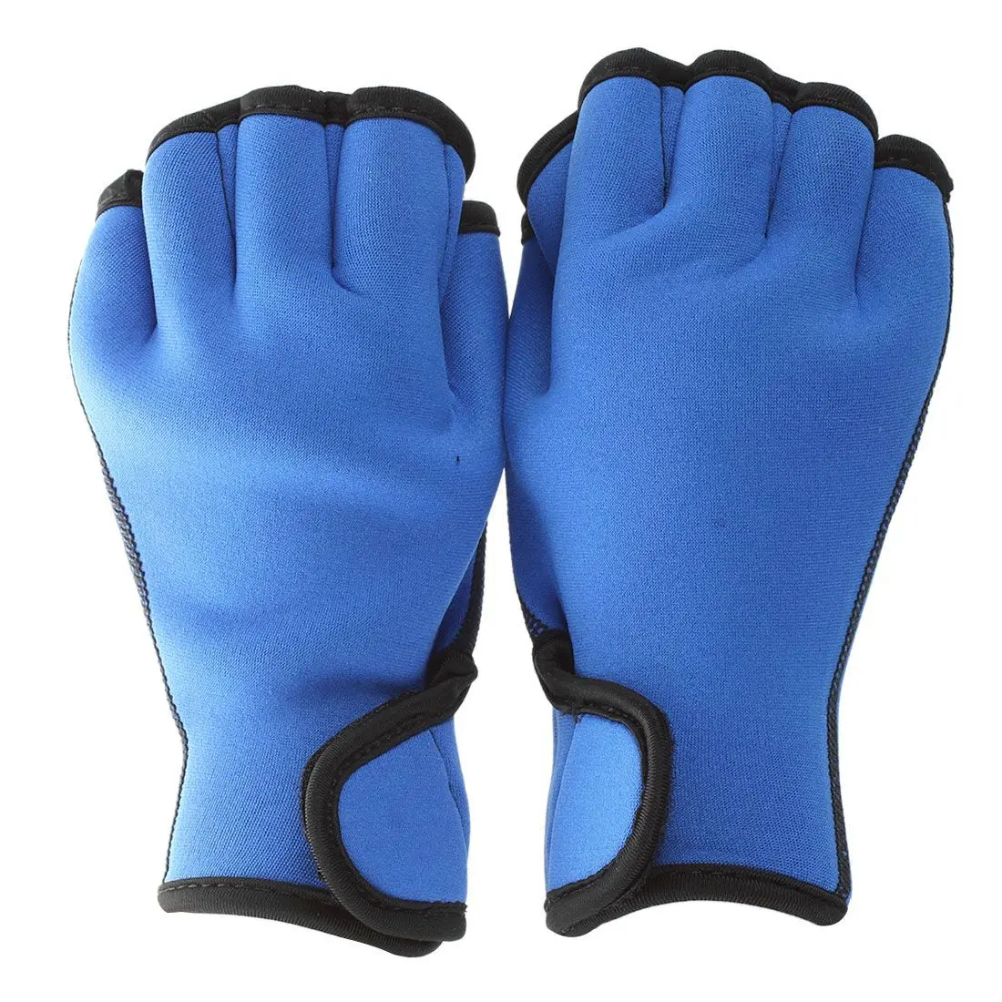 1 pair Swim Gloves Glove Swim swimming aid Blue Sin Swimming Gloves