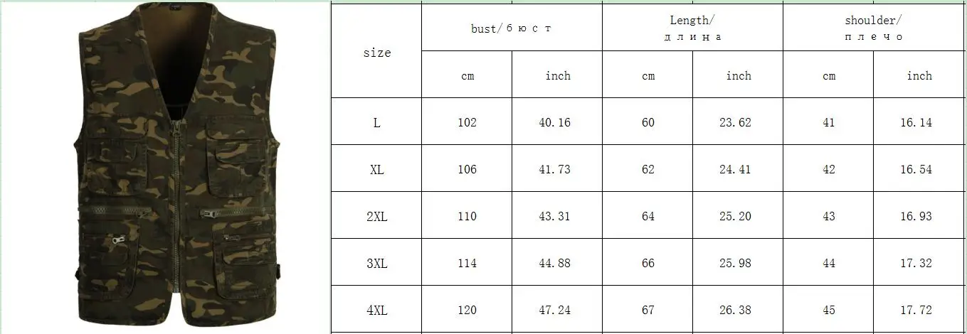 Военный мужской летний Камуфляжный жилет, пальто для отдыха, большой размер, мужские жилетки, Coletes Masculino, с v-образным вырезом, рабочие жилеты k355