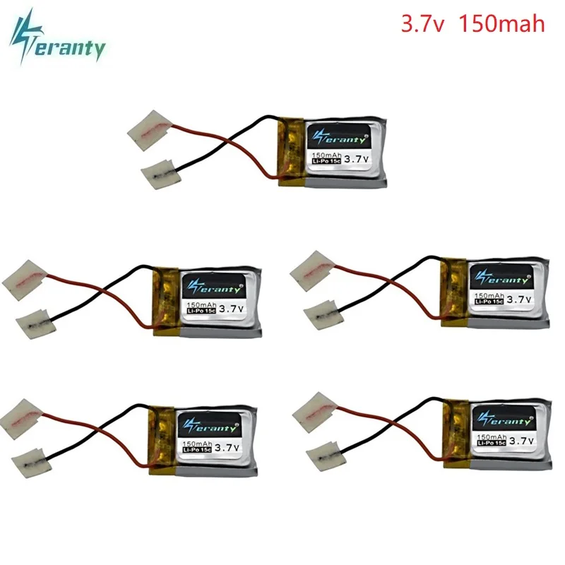 

3pcs / 5pcs 3.7V 150mAh battery for Syma S105 S107 S107G S109 S107-19 For Skytech M3 3.7V 150mAh Li-Po Battery Helicopter Part