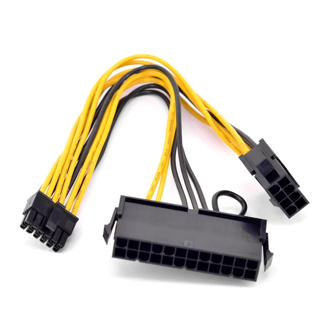 Cheap For DELL C6100 Server Workstation 12pin to CPU 8Pin + ATX 24Pin Power supply cable replace Original ATX Power Source 18AWG Cheap For DELL C6100 Server Workstation 12pin to CPU 8Pin + ATX 24Pin Power supply cable replace Original ATX Power Source 18AWG