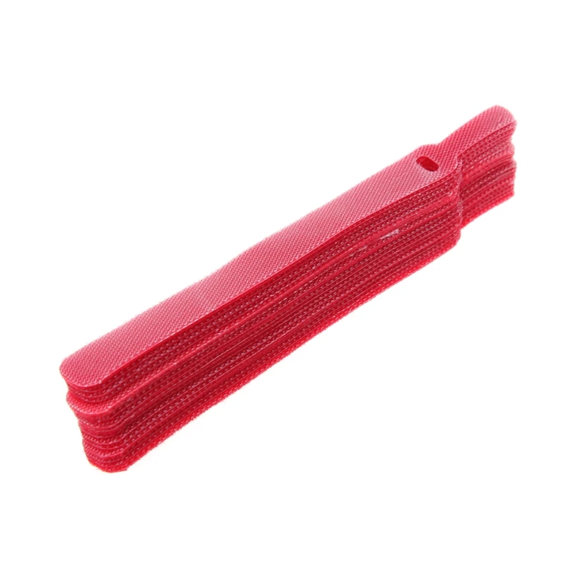 15 см 20 шт многоразовый Кабельный органайзер для наушников, галстуки для мыши, кабель для управления проводом, устройство для сматывания кабеля Мода - Цвет: Красный