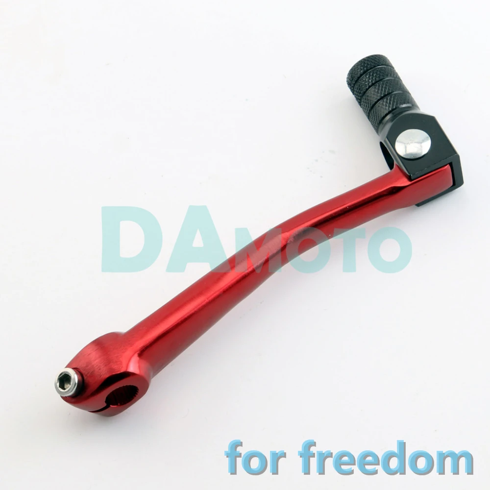 CNC Red Folding Gearshift Shifter Lever For 50 70 90 110 125 Pit Dirt