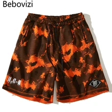 Bebovisi Лидер продаж Лето Tide бренд уличная военные Маскировочные шорты модные хип хоп скейтборд мужские шорты высокого качества