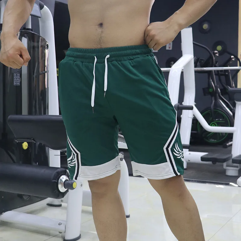 

Fitnesswolf Shorts Mens Bodybuilding Fitness Men Casual Shorts Hip Hop Running Short Trousers Men Beach Bermuda Sweatpants