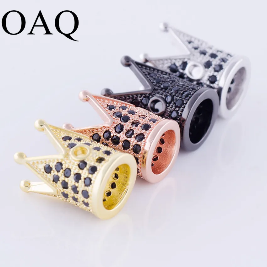 Buy 8*12mm Diy Metal Beads Wholesale Beads Crown Spacer Rhinestones Metals