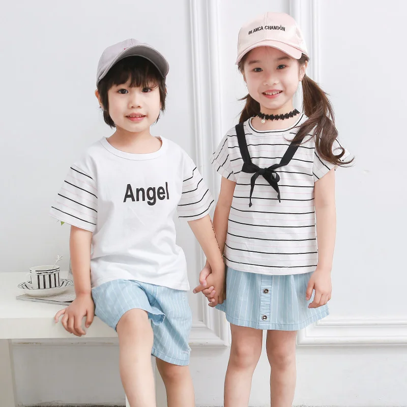 Buy JMFFY 2018 New Summer Girls Boys Clothing Sets