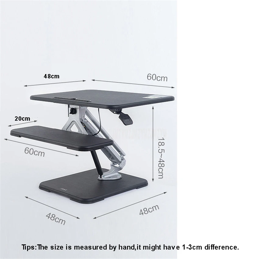 Сидение/Подставка для работы компьютерный стол высота подъемная Правильная осанка складной компьютерный стол подставка лоток крепкая стальная металлическая основа