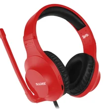 SADES spirts игровая гарнитура геймерские наушники для ПК/ноутбука/PS4/xbox ONE( версия)/Мобильный/VR красный