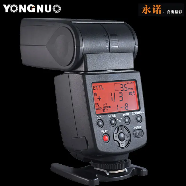 Светодиодная лампа для видеосъемки Yongnuo YN-568EX II объектива Цифрового Фотоаппарата Canon YN568EX Вспышка Speedlite YN 568 для 5diii 5DII 5D 7D 60D 50D 650D 600D 550D 500D 450D 400D 350D