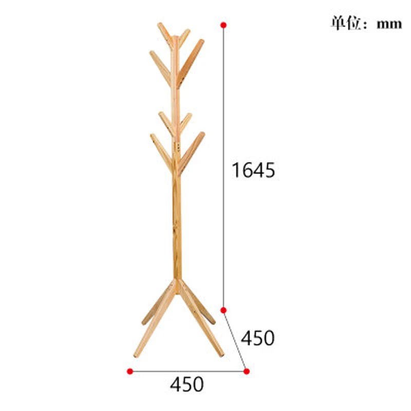 Твердая вешалка для одежды, пол, простая, для спальни, вешалка для одежды, креативная вешалка для гостиной, полка для отделки, wx81542