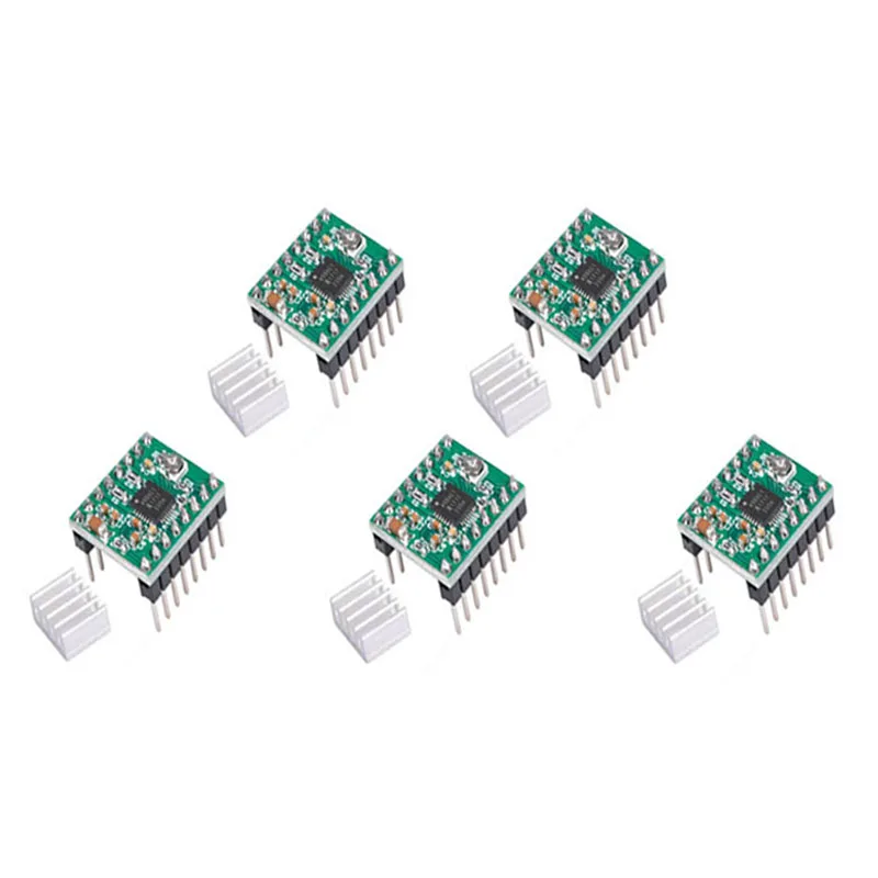 RAMPS 1,4 комплект 1 шт. Mega 2560 R3+ 1 шт. RAMPS 1,4 панель управления+ 5 шт. A4988 шаговый двигатель привод Перевозчик Reprap для 3D принтера комплект