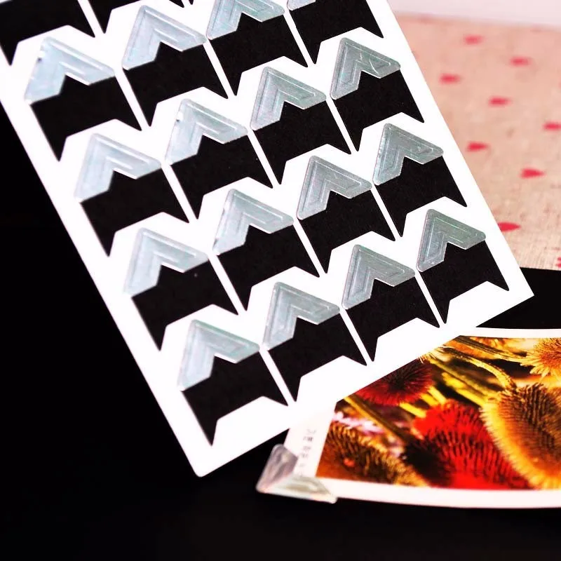 DIY скрапбук Ретро бумажная паста Стиль Фото уголок альбома 24 вискоза на листах 8 цветов для выбора горячая распродажа