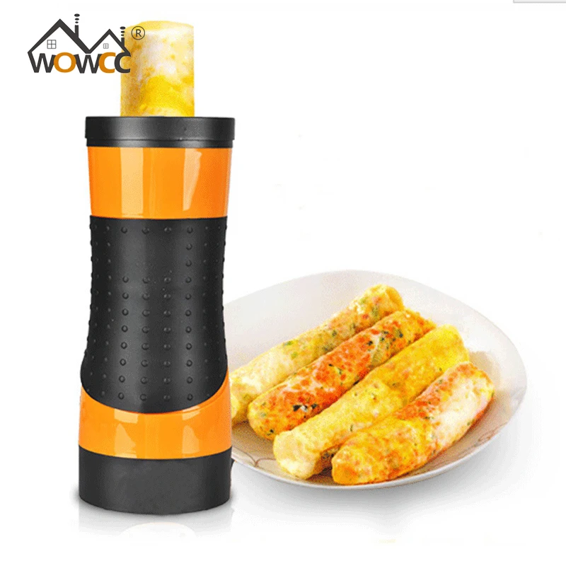 Electric Household DIY Boiler Automatic Egg Roll Maker Omelette Cup Machine PTFE 