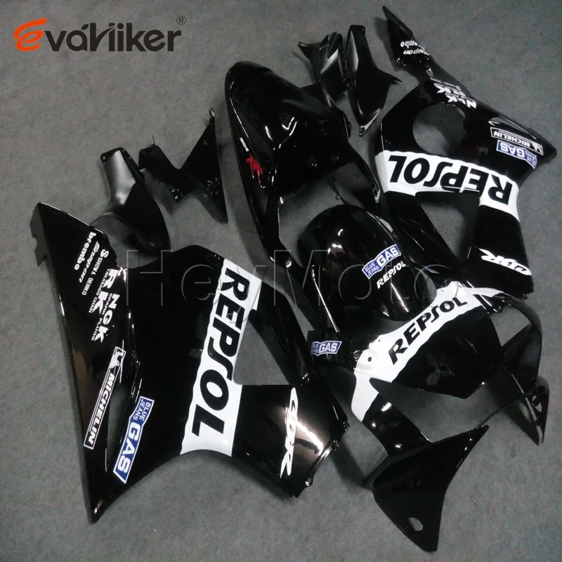 Мотоциклетный хомут для CBR954RR 2002 2003 черный CBR954 RR 02 03 ABS Пластиковый обтекатель