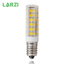 LARZI мини E14 Светодиодный светильник 3 Вт 4 Вт 5 Вт 7 Вт 220 В светодиодный светильник SMD2835 360 Угол луча заменить галогенные люстры