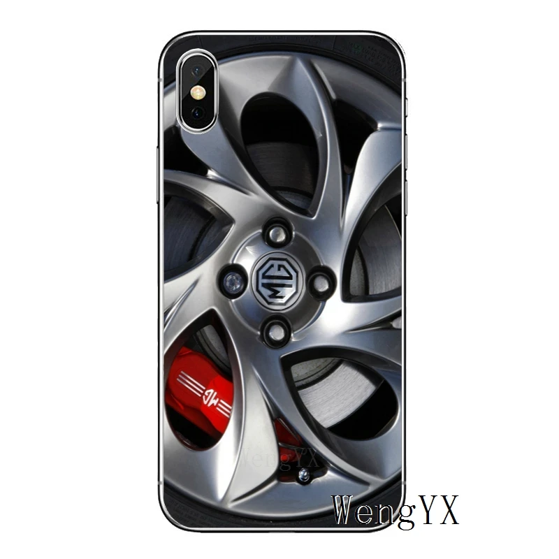 Прохладный мг автомобильные брелки с логотипом для Xiaomi Redmi S2 5 6plus 4 Pro 6A 4A 4x Примечание 6 5 5A 4 3 Pro Pocophone F1 чехол мягкий чехол для мобильного телефона чехлы - Цвет: MG-car-logo-A-09