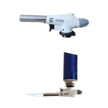 Tocha de soldagem 1 pc multi-função arma blowtorch cozinhar solda butano autoignição gás-queimador de aquecimento mais leve soldagem