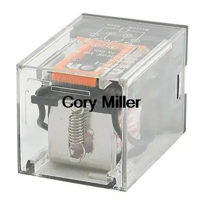 

MK2P-1 AC 220V/230V Катушка 8 клемм DPDT 2NO 2NC электромагнитное реле мощности