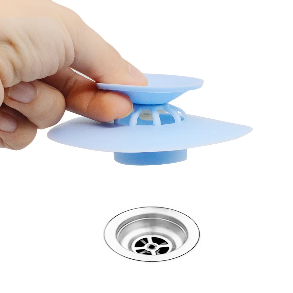 

Sink Strainer Shower Floor Drain Filter Water Stopper Floor Drain Hair Catcher Bathtub Plug Bathroom Kitchen Basin Stopper