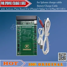 Gsmjustoncct 7 в 1 Профессиональная плата для зарядки аккумулятора+ Кабель Micro USB для iPhone 6s 6s plus 6 6plus 5 5S 5C 4S 4