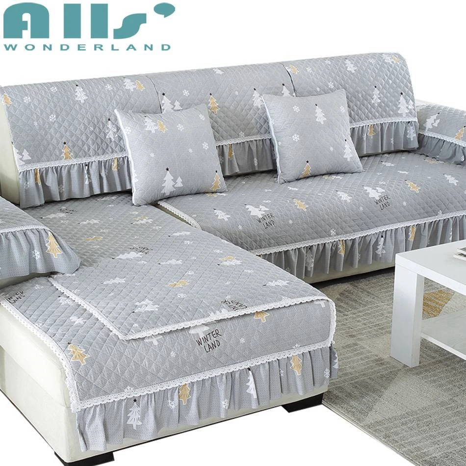 Buy Sofa Slipcovers Washed Cotton Decorative