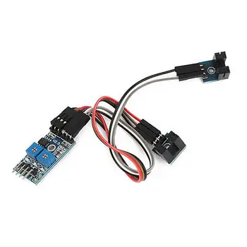 

Slotted Optical Switch Speed Detect Velocity Sensor Module 2 Channel