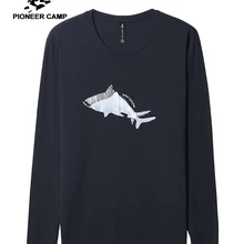 Пионерский лагерь, Мужская футболка, новая весенняя Повседневная футболка с длинным рукавом на заказ, хлопковая Футболка с круглым вырезом, Мужская футболка ACT901540