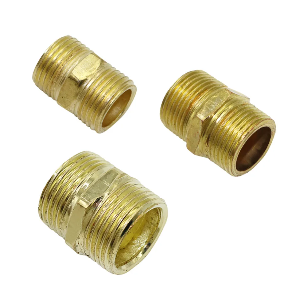 1//2/" 3//4/" Screw on Threaded Tap Connector Joiner Garden Hose Pipe Lock Adaptor