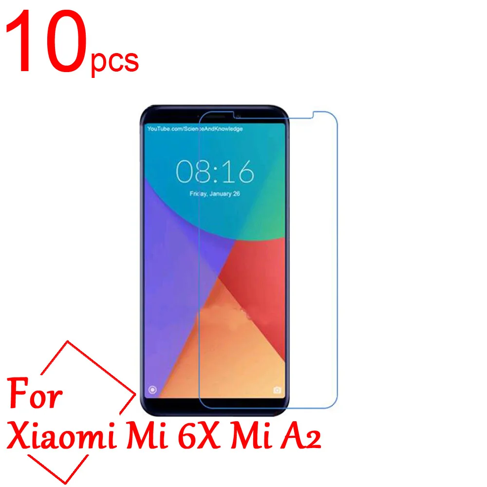 

10pcs Ultra Clear/Matte/Nano Anti-Explosion LCD For xiaomi mi 6X Screen Protectors Film Cover for Xiaomi Mi A2 Protective Film
