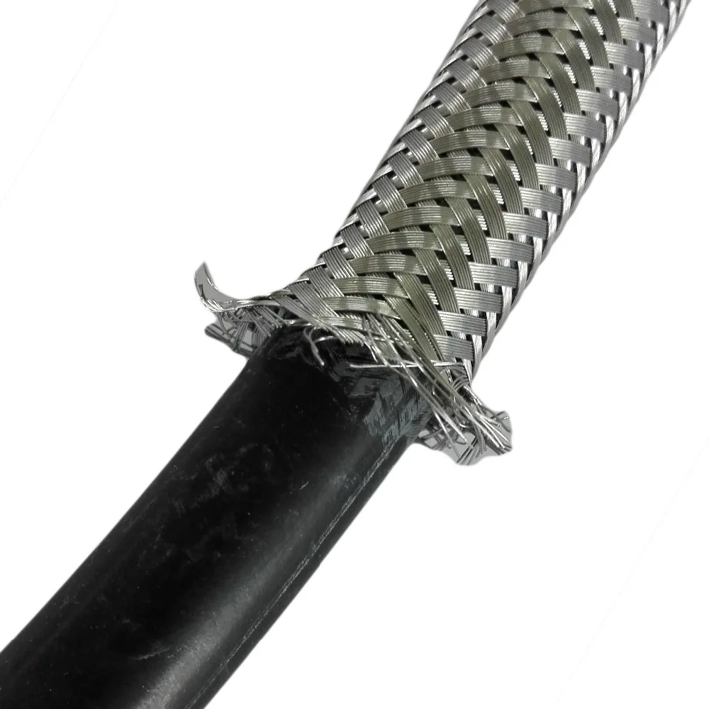 LF15017 F3/8* F3/8 304 плетеный шланг из нержавеющей стали, кран, линия ...