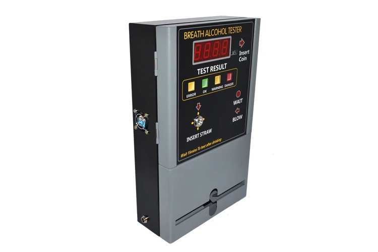 Tempo de Amostragem Segundos a Respiração sobre 5 Respiração Venda Quente Coin-operated Alcohol Tester At809 Contínua. 10 High Quality Automóveis e motos