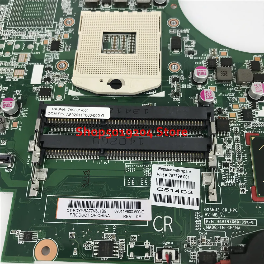 Материнская плата 787799 001 789301 для HP Pavilion 15D 15 D 250 G2 материнская ноутбука SLJ8E