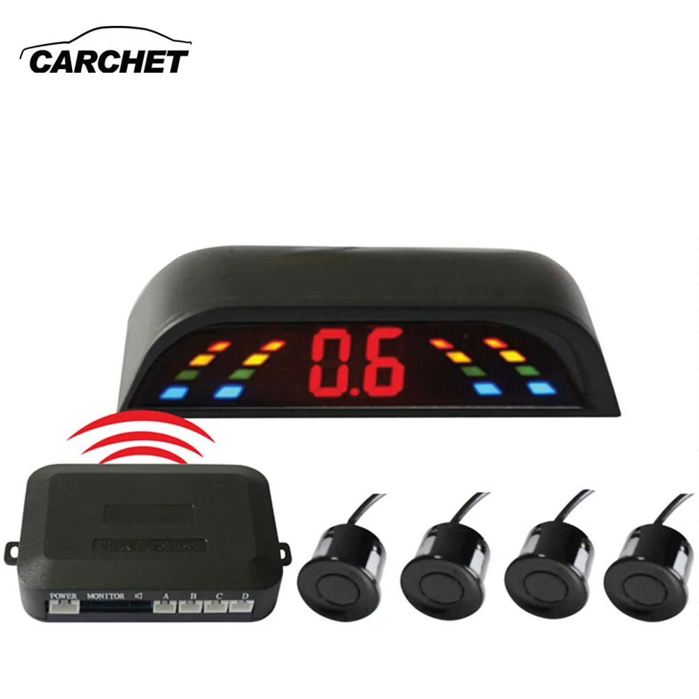 Buy CARCHET Car Wireless LED Parking Sensor Kit 4