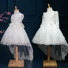 Нарядное платье для девочек-подростков сезон весна детская одежда элегантное платье с цветочным принтом для принцесс платье для девочек платья для девочек на такие случаи как день рождения и свадьба