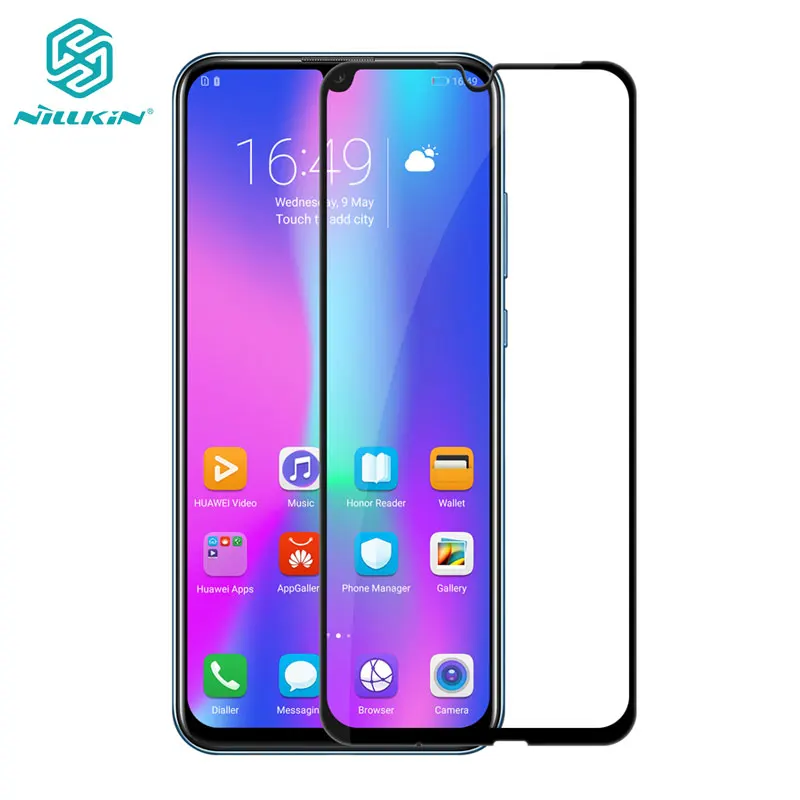 Закаленное стекло для Huawei P Smart 2019 Nillkin CP + 2.5D защита экрана с полным