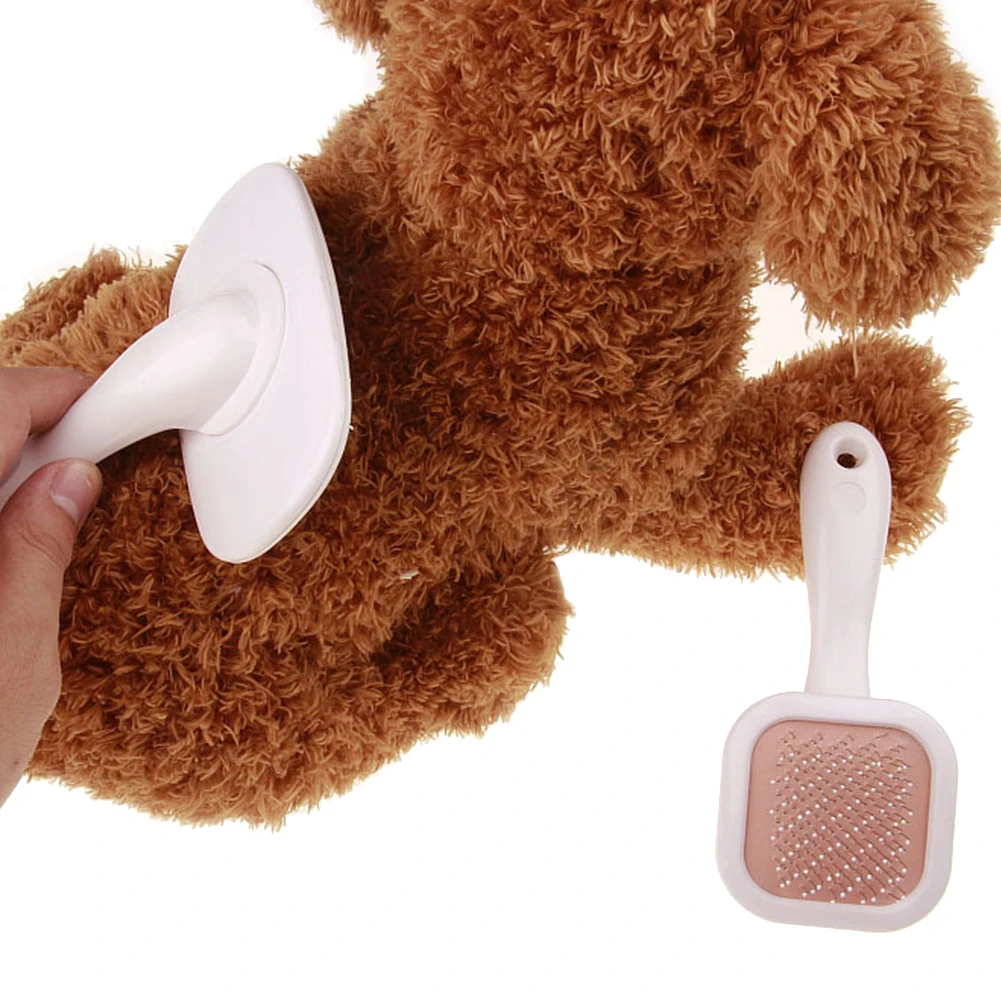 

TINGHAO 360 Degree Rotation Pet Dog Cat Puppy Grooming Slicker Brush Comb Clean Tool