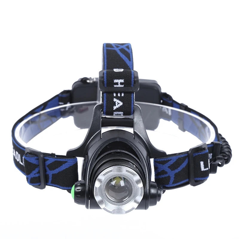 

Frontal LED Portable Headlight Searchlight XML T6 Projector with Rechargeable Build-In Battery Linternas Lampe Torch
