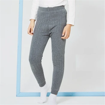 

Kid Fashion Winter Thick Leggings Boys Velvet Solid Warm Pants Children Sports School Pants Toddler Skinny Soft Leggings AA60501