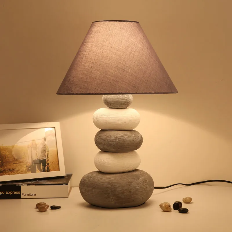

modern art cerramic flowers ceramic table lamp living room bedroom lighting fixture with LED 110v 220v E12 E14 free shipping