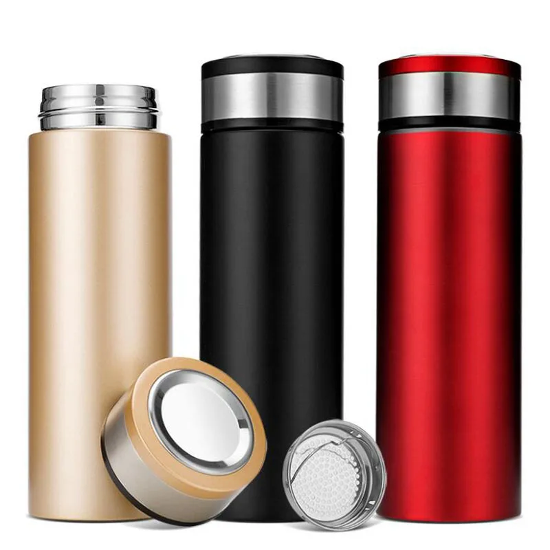 

400ML Thermo Mug Stainless Steel Vacuum Flasks Sport Insulation Cup Coffee Mug Thermos Car Cups Drinkware Termos Gift Packing