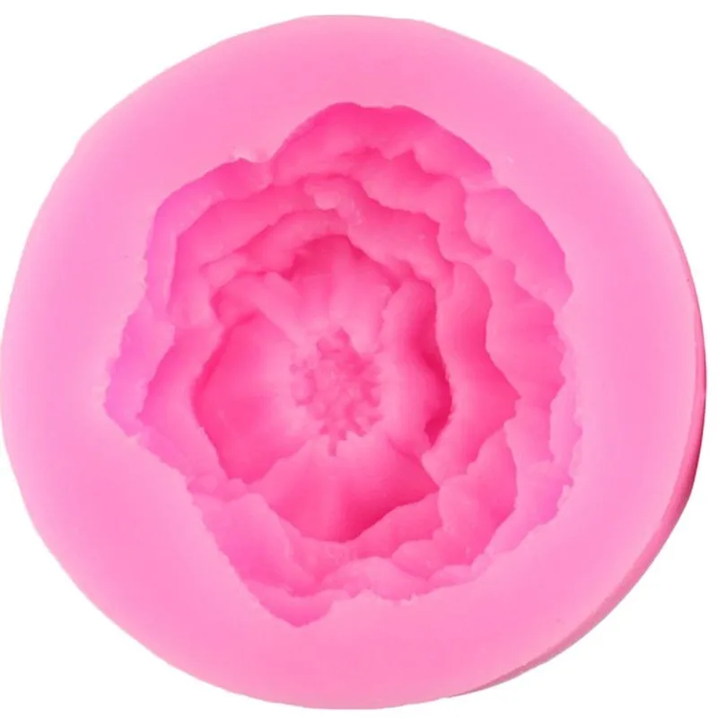 Poppy Flower силиконовая форма пион кекс инструменты для украшения тортов из мастики